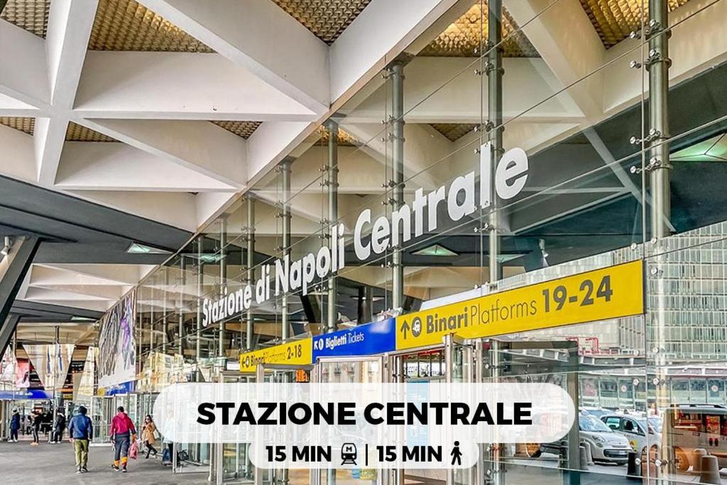 Metro Stazione-Duomo 500M -Appartamento Centrale Ed Elegante Nápoles Exterior foto